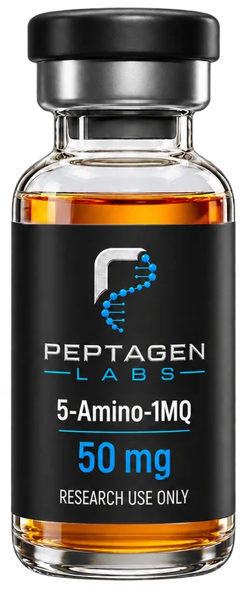 PeptaGen Labs 5-Amino-1MQ 50 mg amber vial